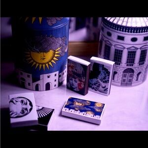 Custom handmade Fornasetti matchboxes